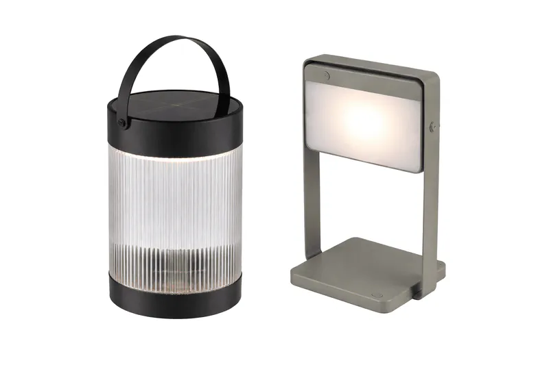 Solcellelamper bord