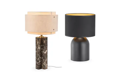 Bordlamper stue