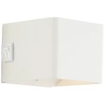 Brilliant Iseo Veggbelysning Plast Hvit 4W 300lm - 830 Varm Hvit | IP44 - med USB