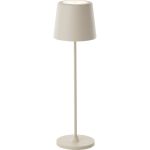 Brilliant Bordlampe Kaami Metall Plast Beige 2W 310lm - 830 Varm Hvit | 100mm - IP44 - Udendørs - Dimbar 