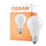 Osram Classic LED E27 Pære Filament Matt 11W 1521lm - 840 Kald Hvit | Dimbar - Erstatter 100W