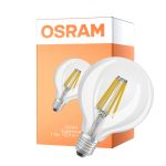 Osram LED Superstar E27 Globe G95 Filament Klar 11W 1521lm - 927 Ekstra Varm Hvit | Beste Fargegjengivelse - Erstatter 100W