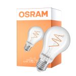 Osram Vintage 1906 LED Classic Slim E27 Pære Filament Klar 4.6W 470lm - 922 Ekstra Varm Hvit | Beste Fargegjengivelse - Dimbar - Erstatter 40W