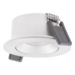 Ledvance LED spot Air Adjust Aluminium Hvit 4W 320lm 36D - 930 varm hvit | Utskjæring 68mm - IP23 - beste fargegjengivelse - dimbar
