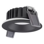 Ledvance LED spot Air Fix Aluminium svart 6W 480lm 36D - 927 ekstra varm hvit | Utskjæring 68mm - IP65 - beste fargegjengivelse - dimbar