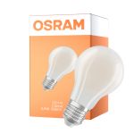 Osram Classic LED E27 Pære Filament Matt 3.8W 806lm Ultra Efficiency - 840 Kald Hvit | Erstatter 60W