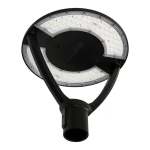 Ledvance Gatelykt Urban Lantern Svart 34-59W 4730-8200lm - 830/840 CCT | IP66 - Symmetrisk