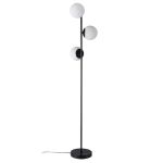 Nordlux Lilly Gulvlampe Metall og Glass Svart | Egnet for 3x E14