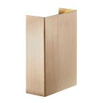 Nordlux Fold 10 Veggbelysning Messing Gull Up & Down 7.5W 225lm - 830 Varm Hvit