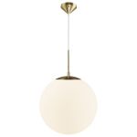 Nordlux Grant Pendel Lampe Glass Gull | Egnet for E27