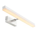 Nordlux Otis 60 Veggbelysning Aluminium Hvit 17W 1650lm - 930 Varm Hvit | IP44 Beste Fargegjengivelse - 3Step Dimbar