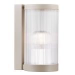 Nordlux Coupar Veggbelysning Aluminium Sanded | IP54 - Egnet for E27