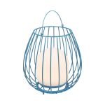Nordlux Bordlampe Jim To-Go Portable Batteri Blå 3W 300lm - 827 Ekstra Varm Hvit | 3-Trinn Dimbar 