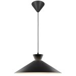 Nordlux Dial 45 Pendel Lampe Metall Svart | Egnet for 1x E27