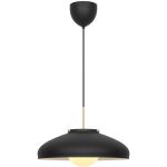 DFTP by Nordlux Latif Pendel Lampe Metall og Glass Svart | 400mm - Egnet for E14