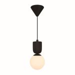 Nordlux Sadie Pendel Lampe Composite Svart | Egnet for 1x E14