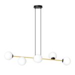 Emibig Pendel Lampe Gravity Stål Svart | Egnet for 6x E14 - Max 10W