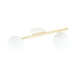 Emibig Taklampe Splendi Stål Hvit | Egnet for 2x E14 - Max 10W