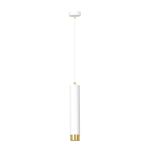Emibig Pendel Lampe Kibo Stål Hvit | Egnet for 1x GU10 - Max 10W