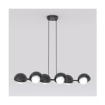 Emibig Pendel Lampe Boom Stål Svart | Egnet for 6x G9 - Max 8W