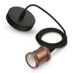 Philips Cord Vintage E27 Rose gull