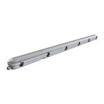 Noxion LED Lyslister Vanntett Poseidon V2.0 65W 9100lm - 840 Kald Hvit | 150cm - Kabelgjennomføring (5x2.5mm2) - Nødlys 3 Timer