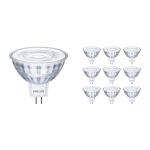 Fordelspakning 10x Philips Corepro LED Spot GU5.3 MR16 4.4W 345lm 36D - 827 ekstra varm hvit | erstatter 35W