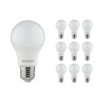 Fordelspakning 10x Noxion Lucent Classic LED E27 Pære matt 4.9W 480lm - 830 varm hvit | erstatter 40W