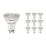Fordelspakning 10x Noxion PerfectColor LED Spot GU10 PAR16 2.6W 230lm 36D - 922-927 Dim To Warm | Beste Fargegjengivelse - Dimbar - Erstatter 35W