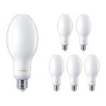 Fordelspakning 6x Philips TrueForce Core LED E27 HPL/SON matt 18W 3000lm 300D - 830 varm hvit | erstatter 80W