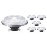 Fordelspakning 6x Philips MASTER LED Spot G53 AR111 14.8W 950lm 45D - 940 Kald Hvit | Beste Fargegjengivelse - Dimbar - Erstatter 75W