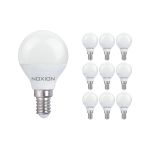 Fordelspakning 10x Noxion Lucent Lustre LED E14 Ball matt 4.5W 470lm - 827 ekstra varm hvit | erstatter 40W