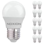 Fordelspakning 10x Noxion Lucent Classic LED E27 Ball Matt 4.5W 470lm - 827 Ekstra Varm Hvit | Erstatter 40W
