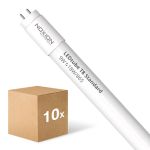 Fordelspakning 10x Noxion LED Lysrør T8 Avant (EM/Mains) Standard Output 15W 1800lm - 865 Daglys | 120cm - Erstatter 36W