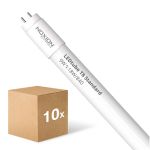 Fordelspakning 10x Noxion LED Lysrør T8 Avant (EM/Mains) Standard Output 7.5W 900lm - 840 Kald Hvit | 60cm - Erstatter 18W