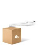 Fordelspakning 4x Ledvance LED Lyslister Linear Kompakt Dimmebryter 8W 800lm - 830 Varm Hvit | 60cm