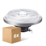 Fordelspakning 6x Philips MASTER LED Spot G53 AR111 14.8W 875lm 24D - 930 varm hvit | beste fargegjengivelse - dimbar - erstatter 75W
