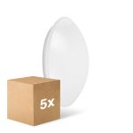 Fordelspakning 5x Ledvance Surface Rund 400 24W 840 1920lm Hvit IP44 | kald hvit