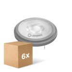 Fordelspakning 6x Ledvance LED spot G53 AR111 11.7W 800lm 40D - 930 varm hvit | beste fargegjengivelse - dimbar - erstatter 75W
