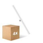 Fordelspakning 4x Ledvance Ledinestra BASE LED Tube 6W 640lm - 827 ekstra varm hvit | 50cm - erstatter 40W