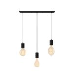 Calex XXL Høye lumen Gull Komplet set - Including 3 XXL Pæres + Cordset Rektangulær base