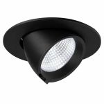 Noxion LED Spot Forza V2 Aluminium Svart 28W 3300lm 36D - 930-940-957 CCT | 160mm - Utskjæring 145mm - Beste Fargegjengivelse