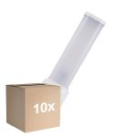 Fordelspakning 10x Osram Dulux-D LED 5W 600lm - 840 Kald Hvit | 2-Stift - Erstatter 10W