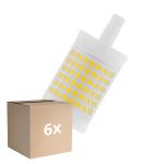 Fordelspakning 6x Osram LED Linear R7s Parathom 78mm Klar 12W 1521lm - 827 Ekstra Varm Hvit | Dimbar - Erstatter 100W