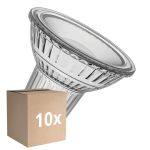 Fordelspakning 10x Ledvance LED Spot GU10 PAR16 6.9W 650lm 120D - 930 Varm Hvit | Beste Fargegjengivelse - Dimbar - Erstatter 80W