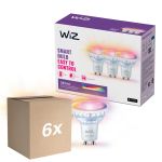 Fordelspakning 6x Fordelspakning 3x WiZ Smart LED Spot GU10 PAR16 5W 400lm 36D | Beste Fargegjengivelse - Dimbar - Erstatter 50W