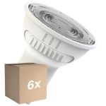 Fordelspakning 6x Osram LED Superstar Reflektor Spot GU10 PAR16 4.2W 400lm 55D - 830-840-865 CCT | Erstatter 55W