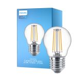Philips Corepro LED Lustre E27 Ball filament klar 4.3W 470lm - 827 ekstra varm hvit | erstatter 40W