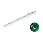 Philips LED Lyslister Vanntett Ledinaire EcoSet 35W 4800lm - 840 Kald Hvit | 120cm - Erstatter 2x36W