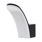 Eglo Veggbelysning Fiumicino Udendørs Aluminium Svart 11.5W 1200lm - 830 Varm Hvit